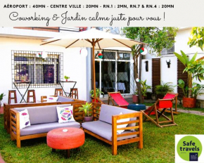 Villa Mahefa - WIFI - Canal Plus - Terrasse & Jardin